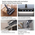 Titre : Aspirateur sans fil à batterie lithium-ion avec fonction serpillière, autonomie de 65 minutes pour sols durs, conception anti-emmêlement