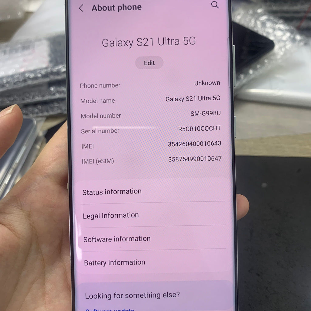 Samsung Galaxy S21 Ultra 5G - Smartphone Android 128GB/256GB/512GB